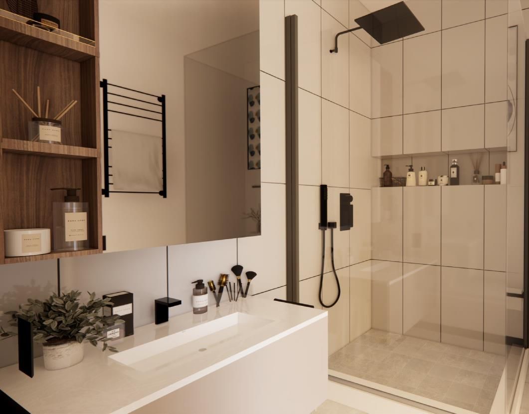 One Bedroom bathroom